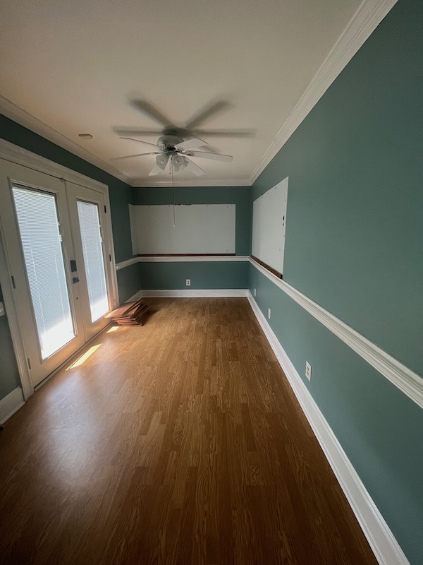 After bedroom renovation