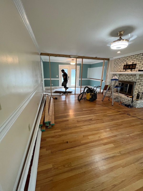 room renovation Eastern NC