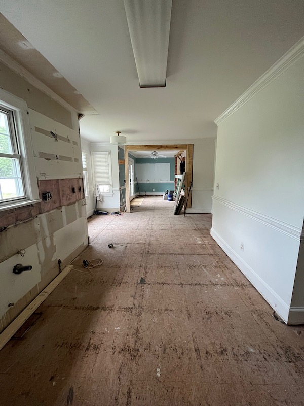 Kitchen after renovation