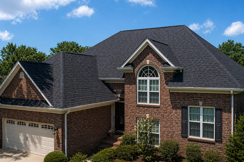 Harris Home Improvement completed roofing project Greenville NC