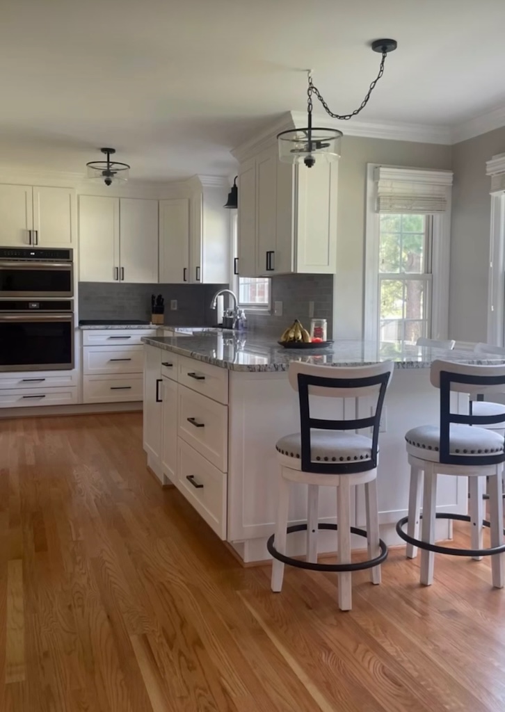 Kitchen after remodel by Harris Home Improvement
