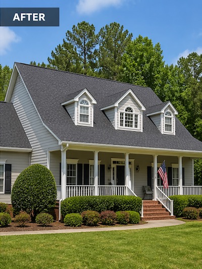 Roofing contractor Eastern NC by Harris Home Improvement